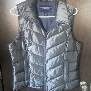 Lands’ End Metallic Vest